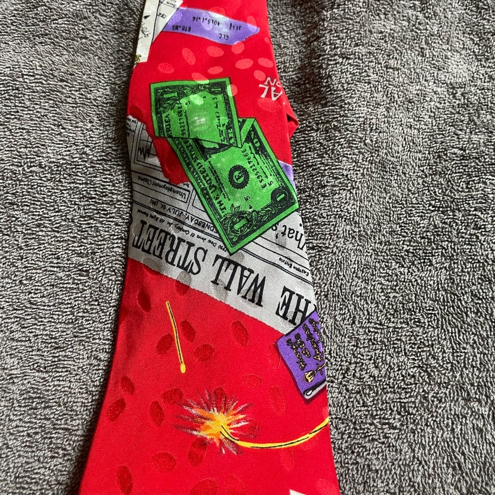 Nicole miller Wall Street tie